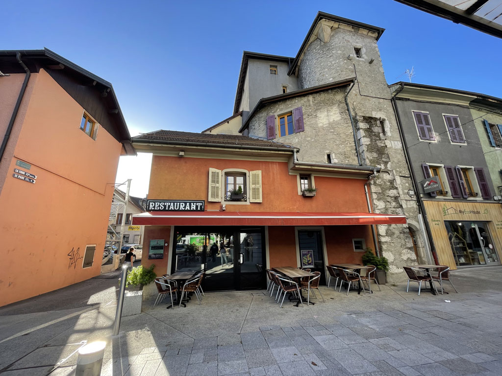 Restaurant Le Gavroche cité médiévale de La Roche sur Foron